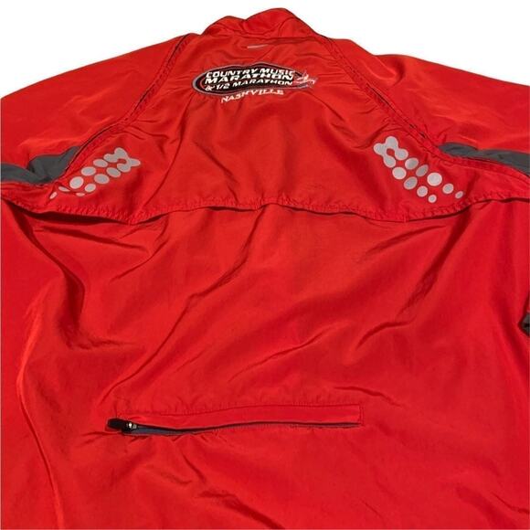 Sugio Country Music Windbreaker/ Vest Size Large Red - Picture 5 of 11